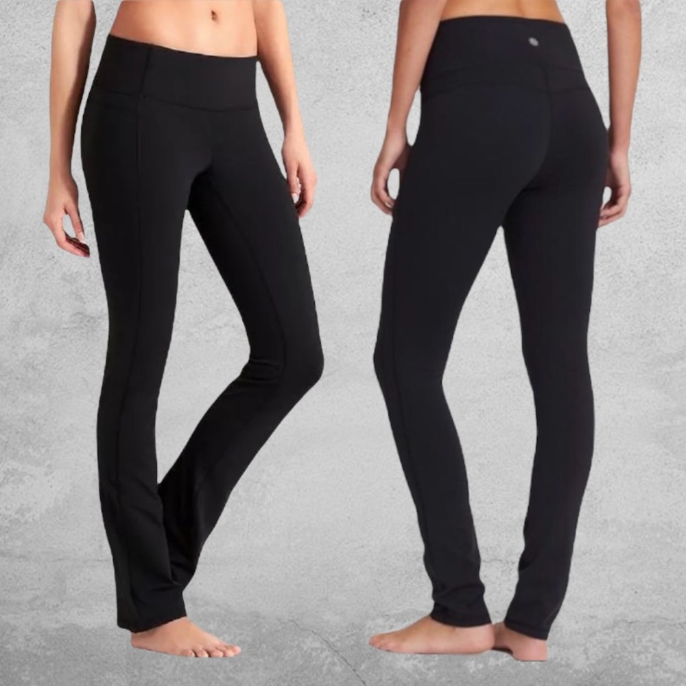 Athleta Straight Fit Yoga Pants